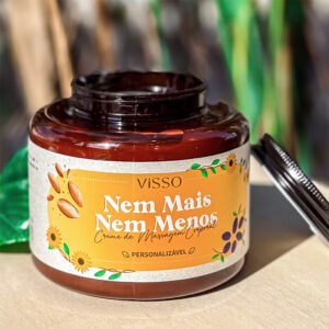 Nem Mais Nem Menos - Creme de Massagem Corporal - 450G